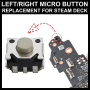 New For Valve Steam Deck 1010 Left/Right Bumper Shoulder Trigger Button L1/R1 - Image 4