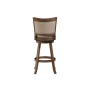 Melrose 29 in. Driftwood Wire-Brush Wood Frame Bar Stool - Image 4