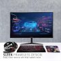 ViewSonic VX2718-PC-MHD 27 Inch 1080p Curved Gaming Monitor, 200Hz and 1ms for Smooth Gameplay, FreeSync Premium and Eye Care Technology, HDMI, and DisplayPort Inputs - Image 4