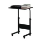 GoDecor Mobile Laptop Desk Adjustable Tray Table Portable Side Table Computer Stand Laptop Cart for Bed Sofa - Image 6