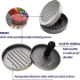 Conjunto De Prensa Para Hamburguesas Con Molde Antiadherente Y Papeles Para BBQ - Image 5