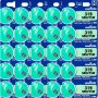 Murata 319 Battery SR527SW 1.55V Silver Oxide Watch Button Cell (25 Batteries) - Image 3