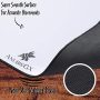 ANUBISGX (68 Color/Size Options Gaming Mouse Pad (3 Pack: 8x10), Black Pad with Black Stitching. Best Premium Waterproof Non RGB Computer Gaming XL Desk Pad Mat, Large Non-Slip Gamer Mousepad - Image 6