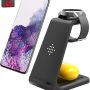 3 in 1 Wireless Charger, Charging Station for Samsung Galaxy S23 Ultra/ZFold3/S22/21/20/10/9/8/Note10/9/8, Dock for Galaxy Watch 4/3/Active2/1/GearS3, Galaxy Buds - Image 5