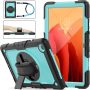 SEYMAC stock Case for Samsung Galaxy Tab A7 10.4 2022/2020 with Screen Protector, 360 Rotating Stand & Hand Strap, Drop-Proof Case for Galaxy Tab A7 10.4'' (T503/T509/T500/T505/T507), Black - Image 3