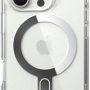Speck - Presidio Perfect Clear ClickLock Case with MagSafe for Apple iPhone 16 Pro - Clear/Chrome - Image 1