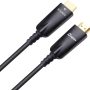DTECH 50m Fiber Optic HDMI Cable with 4K 30Hz and 1080p 60Hz HD Video 3D HDCP CEC High Speed Supported (164 Feet, Black) - Image 5