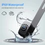 eRapta Backup Wired Camera 7'' 1080P Front & Rear View Monitor Back up Camera for Car or Truck IP69 Waterproof Night Vision DIY Grid Lines AY7 Wired Camera - Image 4