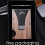 Minimalist Wallet with Money Clip – RFID Blocking, Slim Wood Wallet – Small Wallet Expanding Card Holder with 15-Card Capacity – Minimalist Wallet for Men and Women - Image 3