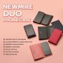 Newmire Duo Phone Case for 2 Phones | Multi Purpose Hiquality Leather Cell Phone Case, Cell Phone Wallet | Folding Variation | All Phone Types Available | iPhone, Galaxy, Motorola, etc | - Image 4