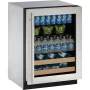 U-Line - 2000 Series 10-Bottle Built-In Wine Refrigerator - Stainless Steel - Image 2