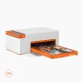 Liene - Amber M210 4x6 Inch Photo Printer with 10 sheets 4x6 paper & 10 sheets 3x3 paper & 1 ink cartridges, w/ Battery - White - Image 2