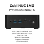 MSI - Cubi NUC 1MG Mini Desktop - Intel Core 3-100U 2024 - 16GB Memory - Intel Graphics - 500GB Storage - Black - Image 2