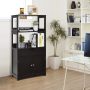 Bathroom Storage Cabinet with Drawer and Open Shelf and 2-Door Cabinet - Image 2