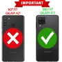 Samsung Galaxy A12 Case, Starshop Premium Leather Wallet Pocket Credit Card Slots-Black - Image 3