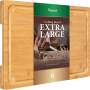 Tabla De Cortar Extra Grande Tablas De Cortar De Bambu De 17,6" Para Cocina Con - Image 2