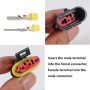 708Pcs 1-6 Pin Car Automotive Waterproof Electrical Wire Connectors Plug Kit Set - Image 4
