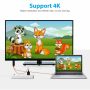 MHL USB-C Type C to HDMI USB A HD TV Cable Adapter For Android Phones Tablet RED - Image 4