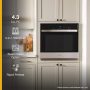 Whirlpool - 27 inch 4.3 Cu. Ft. Single Self-Cleaning Wall Oven - Stainless Steel - Image 3