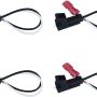 72-4568 Speaker Adapter Wiring Harness Replacement for General Motor Vehicles GMC Buick Cadillac Chevy Silverado Sierra Suburban Yukon Cobalt Colorado Front Rear Door Speaker Connector (4Pcs) - Image 5