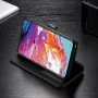 Samsung Galaxy A12 Case, Starshop Premium Leather Wallet Pocket Credit Card Slots-Black - Image 4
