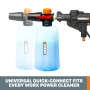 WORX 1/4-in Foam cannon for Pressure Washers - Image 4
