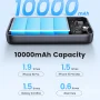 UGREEN - Qi2 Certified 15W Magnetic Power Bank, 10,000mAh Portable Charger with 30W USB-C Fast Charging for iPhone 12-17 Series - Black - Image 4