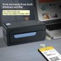 JADENS Bluetooth Thermal Shipping Label Printer – Wireless 4x6 Shipping Label Printer, Compatible with Android, iPhone, Windows & Mac, Widely Used for, Amazon, Shopify, Etsy, USPS(Blue) - Image 2