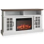 Kehaulani 65" Media Console TV Stands with Electric Fireplace - Ashland Pine - Image 5