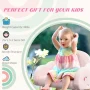 Qaba Rocker Armchair for Nursery Playroom Preschool for 1.5-5 Years, Pink - Image 6