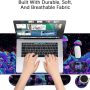 Desk Mat, Large Gaming Mouse Pad with Wrist Rest, 4 in1 XXL Mouse pad+Keyboard Wrist Rest+Mouse Pad Wrist Support+Cup Coaster Set, Ergonomic Desk Pad for Home Office,Spaceman - Color 87 - Image 6