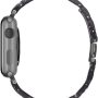 Light Apple Watch Band - Fashion Resin iWatch Band Bracelet Compatible with Stainless Steel Buckle for Apple Watch Series 6 Series SE Series 5 Series 4 Series 3 Series 2 1 (Shining Black, 38mm/40mm) - Image 3