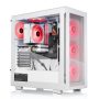 Thermaltake - LCGS View i460T V2 Gaming Desktop Intel Core i7- 14700F, 32GB DDR5 RAM, NVIDIA GeForce RTX 4060 Ti, 1TB NVMe M.2 - White - Image 2