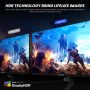 CRUA 27 inch 240hz IPS Gaming Monitor,Full HD Frameless 100% sRGB 1080P Fast IPS Monitor,1ms Response Time with FreeSync and Low Motion Blur,Eye Care Gaming Monitor VESA,DisplayPort,HDMI - Image 4