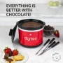 MyMini 20-Oz. Red Chocolate Fondue Dipping Pot and Slow Cooker, 40 Watts, Red - Image 2