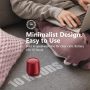 INSMY Small Bluetooth Speaker, Waterproof Mini Portable Wireless Speaker, Punchy Bass Rich Audio Stereo Pairing, Handheld Pocket Size, Built in Mic for Hiking Biking Gift Laptop Tablet (Red) - Image 6