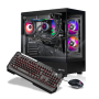 Thermaltake - LCGS View 5860T-270 Gaming Desktop AMD Ryzen 7 5800X3D 2022 32GB Memory NVIDIA GeForce RTX 5060 Ti 8GB 1TB SSD NVMe M.2 - Black - Image 1