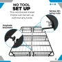 Boyd Sleep 14" Twin Size Metal Platform Bed Frame with No-Tool Assembly, Textured Anti-Slip Surface - Image 3