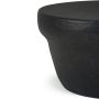 Garvy Industrial 33 in. Rustic Bronze Round Metal Top Coffee Table - Image 6