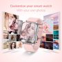 Smart Watch for Women and Men 1.69 inch Touch Screen Fitness Tracker Watch IP67 Waterproof Smartwatch with Heart Rate and Sleep Monitor, Step Counter Sport Running Watch for Android and iOS(Pink) - Image 5