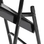 200 Series Black Premium All-Steel Double Hinge Folding Chair (4-Pack) - Image 5