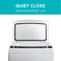 Black+Decker - Small Portable Washer, Portable Washer 2.0 Cu. Ft. with 6 Cycles - White - Image 3