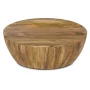 Goa 36 in. Natural Round Wood Top Coffee Table - Image 4