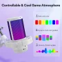 maono Gamerwave DGM20S USB Microphone Gaming Mic Condenser Mic RGB Mic Noise Canceling Mic with Mic Gain,RGB Light,One key mute - Image 3