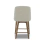 Better Homes & Gardens Springwood Swivel Barstool, Light Honey, Set of 2 - Image 3