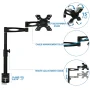 Mount-It! Single Monitor Desk Mount Arm | Full Motion Monitor Mount | Fits 21-30 Inch Screens - Image 2