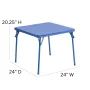 Blue Kids Table - Image 3