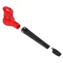 215 MPH 240 CFM 10 Amp Electric Handheld Leaf Blower, Red - Image 3