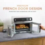 Ninja - French Door Premier Air Fryer, Convection Oven, Toaster - Stainless Steel - Image 2
