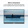 ASUS - ZenScreen 16" FHD+ IPS Portable Monitor with Ergo Kickstand (Mini-HDMI, USB-C) - Black - Image 2